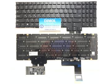 Оригинальная клавиатура для ноутбука Lenovo Legion S7 16IAH7 82TF, S7 16ARHA7 82UG, S7 Y9000X series, ru, black, подсветка