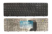 Оригинальная клавиатура для HP Pavilion G7-2000, G7-2010, G7-2017, G7-2022, G7-2023, G7-2052 rus, black (с рамкой)