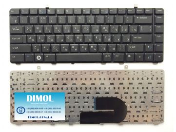 Оригинальная клавиатура для ноутбуа Dell Vostro A840, A860, 1014, 1015, 1088, PP37L, PP38L black, RU