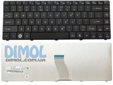Клавиатура для ноутбука ACER NV40, NV42, NV44, NJ31, NJ32, NJ65, rus, black