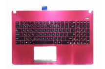 Оригинальная клавиатура для ноутбука Asus X501 series, передняя панель, rus, red 