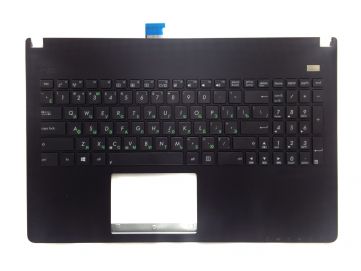 Оригинальная клавиатура для ноутбука Asus X501 series, передняя панель, rus, black