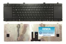 Оригинальная клавиатура для ноутбука Asus NX90, NX90JG, NX90JN, NX90SN, U33, U43, rus, black