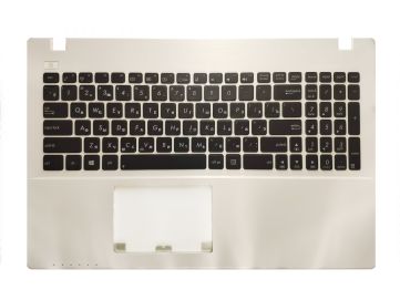 Оригинальная клавиатура для ноутбука ASUS X550, X550C,  X550VB, F550, R510C series, передняя панель, rus, white