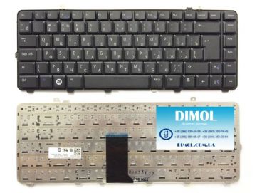Оригинальная клавиатура для ноутбука DELL Studio 15, 1535, 1536, 1537, 1555, 1557, 1558, rus, black