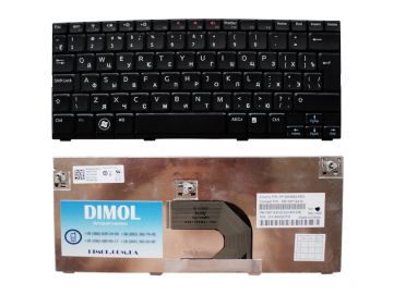 Клавиатура для ноутбука DELL Inspiron Mini 1012, 1018, rus, black