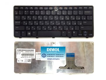 Оригинальная клавиатура для ноутбука Dell Inspiron 1090 series, rus, black