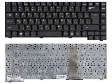 Оригинальная клавиатура для Fujitsu-Siemens Amilo D1840, D1845, A1630, rus, black