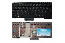 Клавиатура для ноутбука HP EliteBook 2540p, Compaq 2540p, rus, black