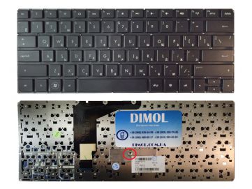 Оригинальная клавиатура для ноутбука HP Envy 13-1000, 13-1100 series, rus, black