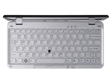 Клавиатура для ноутбука SONY VGN-P, VGN-P25, rus, silver