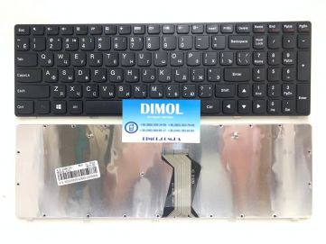 Оригинальная клавиатура для ноутбука LENOVO IdeaPad G500, G505, G510, G700, G710, rus, black