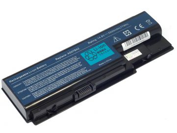 Аккумулятор для ноутбуков ACER Aspire 5230 Series, 5235 Series, 6935G Series, Extensa 7230, 7630, 7630G Series,  TravelMate 7230 Series, 7330, 7530 Series, 7530G Series, 14.8V black 5200mAhr 
