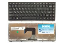 Оригинальная клавиатура для Lenovo IdeaPad S300, S400, S405 series, black, ru