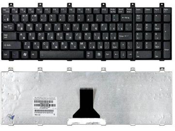Оригинальная клавиатура для Toshiba Satellite M60, M65, P100, P105 series, black, ru