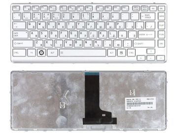 Оригинальная клавиатура для Toshiba Satellite T230 series, silver, ru