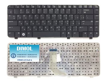 Оригинальная клавиатура для HP Pavilion dv3-2000, dv3-2110er, dv3-2220er, dv3-2230er, dv3-2310er series, ru, black