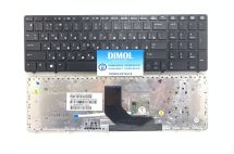 Оригинальная клавиатура для ноутбука HP ProBook 6560b, 6565B, 6570b, 6575b, Elitebook 8560P, 8570P black, ru
