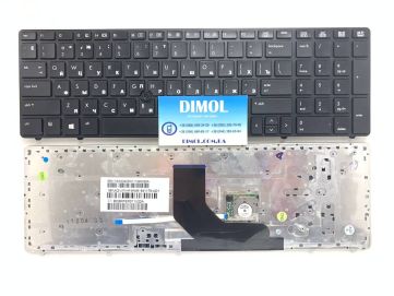 Оригинальная клавиатура для ноутбука HP ProBook 6560b, 6565B, 6570b, 6575b, Elitebook 8560P, 8570P black, ru