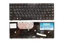 Оригинальная клавиатура для ноутбука Lenovo Yoga-1 13 series, black, ru