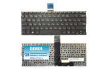 Оригинальная клавиатура для ноутбука ASUS F200, R202, S200, X200 series, rus, black