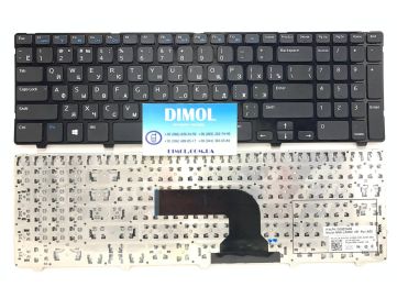 Клавиатура для ноутбука DELL Inspiron 15V, 15VR, 1316, 3521, 5521, Vostro 2521, rus, black